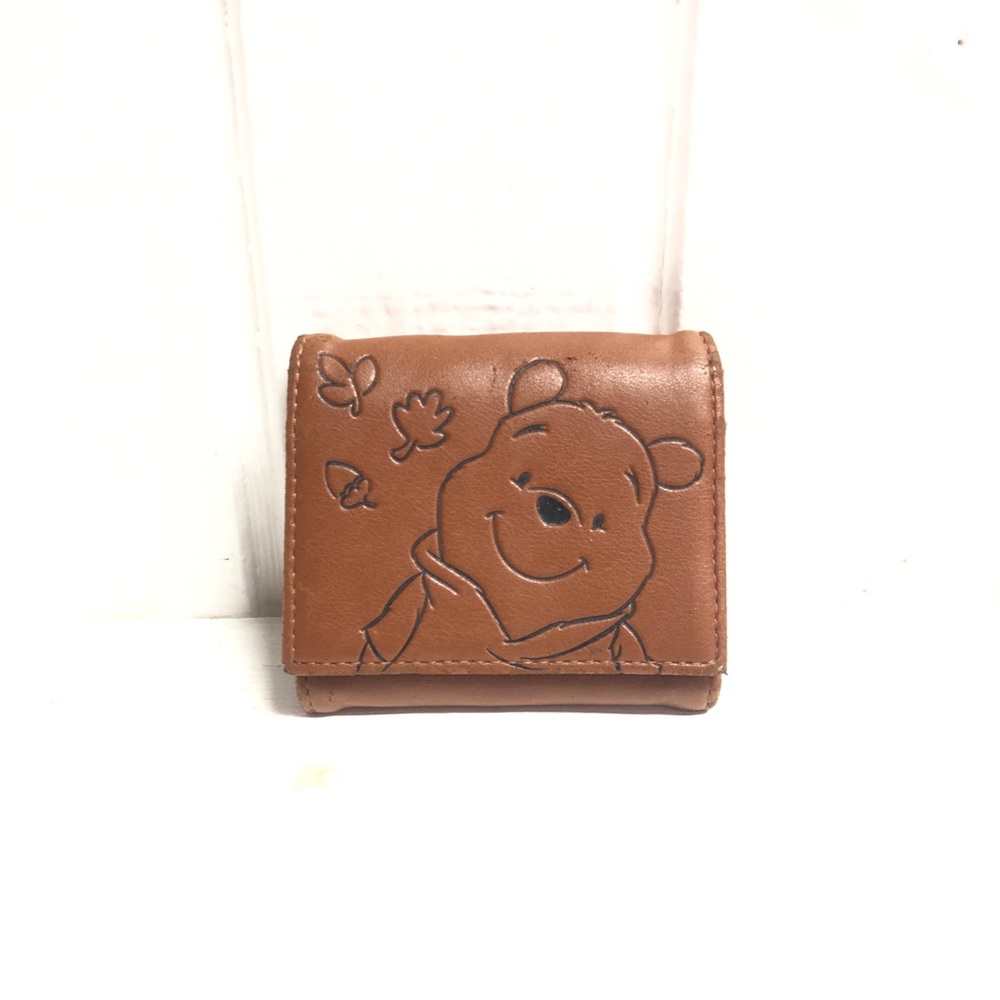 Vintage Winne The Pooh Bear Wallet Card Case 90’s Disney Store